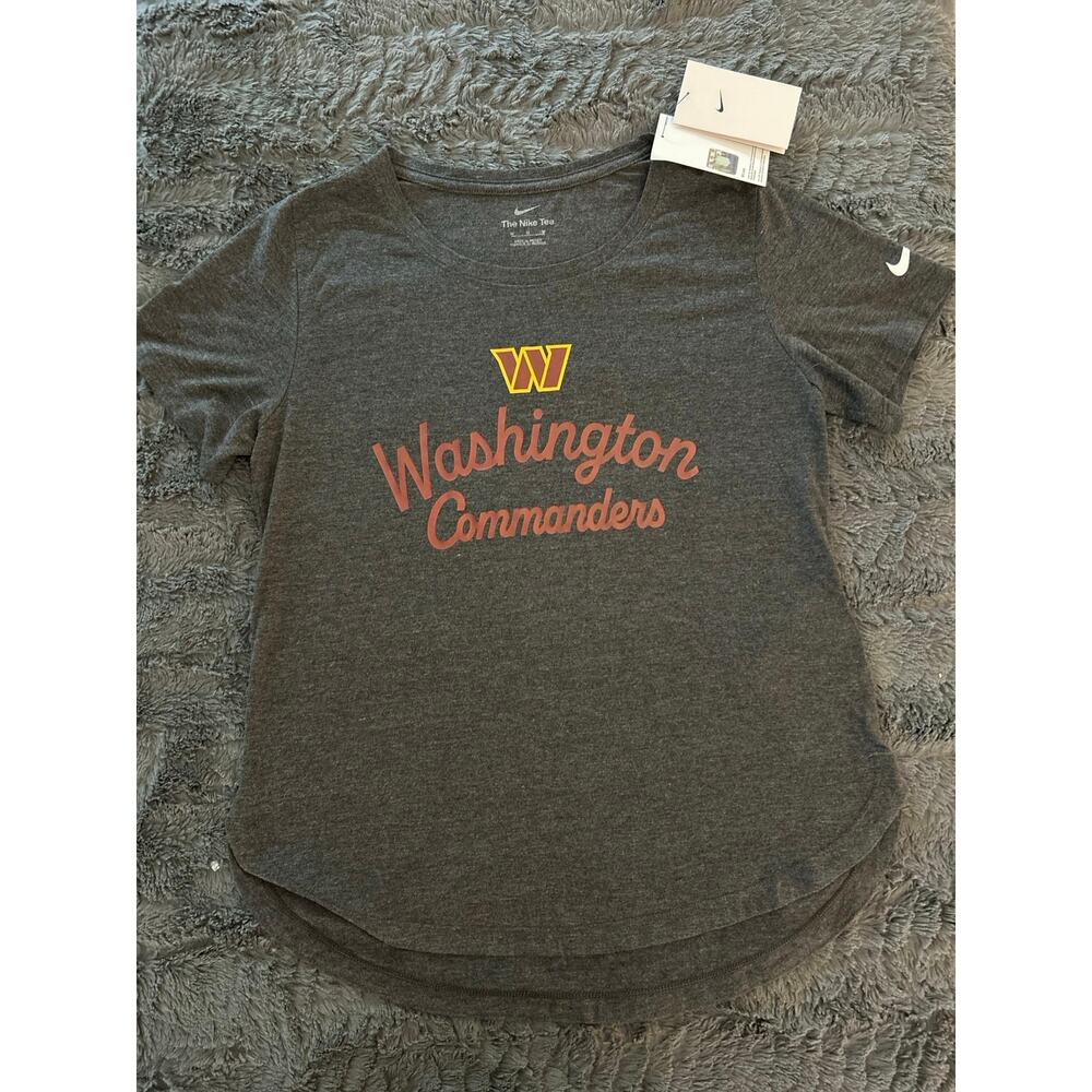 Washington Commanders Nike Women's Medium Gray T-Shirt (NWT)